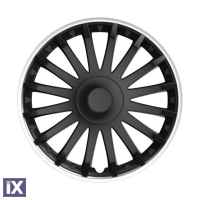 Τάσια Versaco Crystal SO Μαύρο - 13'' σετ - 4τμχ.