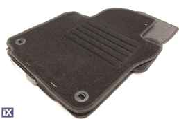 Πατάκια μοκέτα για Vw Golf 5 / 6 / Jetta (2005-2011) με οβάλ κουμπώματα - 4τμχ.