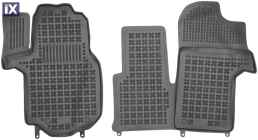 Λαστιχένια πατάκια Rezaw Plast για Man TGE (2017+) / Volkswagen Crafter II (2016+)  μπροστινά - τύπου σκαφάκι - 2τμχ.