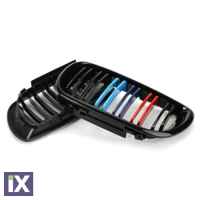 Μάσκα για BMW E46 sedan / combi  (2001+) - διπλή 3 colors - 2τμχ.