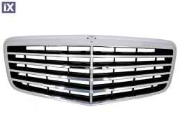 Μάσκα για Mercedes W211 E-Class (2006-2009) - AMG - χρωμίου