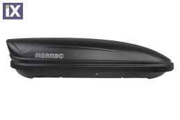 Μπαγκαζιέρα Menabo Mania Duo 580 225x89x36cm, με διπλό άνοιγμα και κλειδί, μαύρη - 580 λίτρα