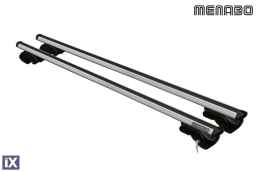 Μπάρες οροφής αυτοκινήτου Menabo Dozer XXL 150 cm, για ενσωματωμένες παράλληλες μπάρες, με κλειδί – 2 τμχ.
