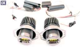 80W led για γνήσια angel eyes για BMW E90 / E91 - λευκό χρώμα - 2τμχ.