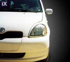 Φρυδάκια φαναριών για  Toyota Yaris (1999-2005)  - μαύρα