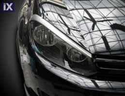 Φρυδάκια φαναριών για  VW Golf 6  - μαύρα