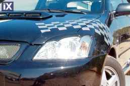 Φρυδάκια φαναριών για  TOYOTA Corolla (2002+) - μαύρα
