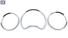 Δαχτυλίδια καντράν για Mercedes  W202 (1996-2001) / W208 CLK (1997-2002) / W210 (1995-1999) - silver