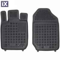 Λαστιχένια πατάκια Rezaw Plast για Ford Ranger (2011+) 2pcs τύπου σκαφάκι - μπροστινά 2τμχ.