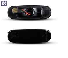 Led φλας φτερού για Fiat Doblo / Fiorino / Grande Punto / Fiorino / Idea / Linea / Multipla / Panda / Punto / Qubo / Stilo - φιμέ με τρεχούμενο φλας - σετ 2τμχ.