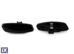 Led φλας φτερού για Peugeot 307, 308, 3008, 5008 / Citroen C3, C4, C5, DS3, DS4 - φιμέ με τρεχούμενο φλας - σετ 2τμχ.