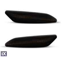 Led φλας φτερού για Alfa Romeo 156 / 147 (2005-2010) / Fiat Tipo (2015+) - φιμέ με τρεχούμενο φλας - σετ 2τμχ.