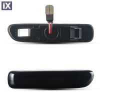 Led φλας φτερού για BMW E46 (1998-2001) - φιμέ με τρεχούμενο φλας - σετ 2τμχ.