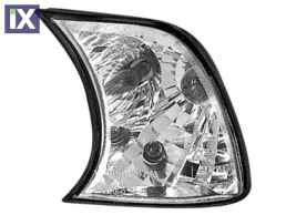 Φλας δίπλα στο φανάρι για BMW E34 (1989-1995) - χρωμίου - σετ 2τμχ.