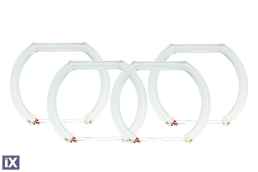 Δαχτυλίδια angel eyes για  BMW E46 με προτζέκτορα sedan, combi (1998-2005) / E46 coupe (1998-2003) - U-Design