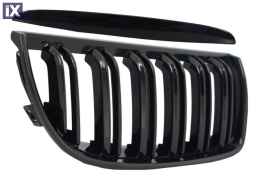 Μάσκα για BMW  E90 (2005-2008) - μαύρη Piano Design - γυαλιστερή - 2τμχ.
