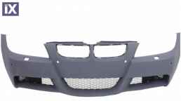 Προφυλακτήρας εμπρός για BMW E90 sedan και combi  (2005-2008) - M pack  με ανοίγματα για πιτσιλίθρες