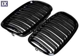 Μάσκα για BMW X5  E70 / X6 E71 (2007+) - Piano carbon - 2τμχ.
