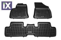 Λαστιχένια πατάκια Rezaw Plast για Peugeot 3008 (2009-2016) - τύπου σκαφάκι - 3τμχ.