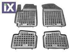 Λαστιχένια πατάκια Rezaw Plast για Kia Picanto II (2011-2017) /  Picanto III (2017+) - τύπου σκαφάκι - 4τμχ.