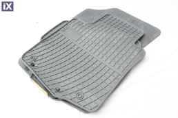 Λαστιχένια πατάκια Frogum για Citroen C1 (2008 - 2014), Peugeot 107 (2005 - 2014), Toyota Aygo (2005-2014) - γκρι - 4τμχ.