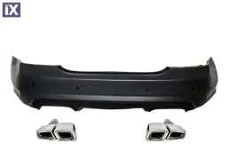 Πίσω προφυλακτήρας για Mercedes W221 S-class  (2005-2011) - AMG με μπούκες