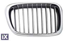 Μάσκα για BMW  E39 (1995-2003) - chrome κυρτή - 2τμχ.