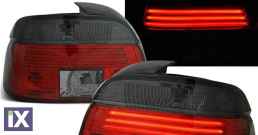Πίσω φανάρια  led για BMW E39 restyling (2000-2003) - κόκκινο / φιμέ - σετ 2τμχ.