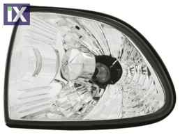 Φλας δίπλα στο φανάρι BMW E38  (1994-1998)  - χρωμίου - σετ 2τμχ.