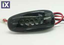Led φλας για Mercedes W140 / W202 / W210 / W208 / Vito / Sprinter - φιμέ - σετ 2τμχ.