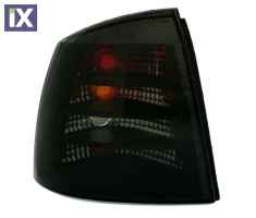 Πίσω φανάρια για Opel Astra G hatchback 3/5 πορτο  (1998-2004) - μαύρα - σετ 2τμχ.