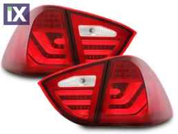 Πίσω φανάρια  για BMW E91 combi με led  φλας (2005-2008) - chrome - σετ 2τμχ.