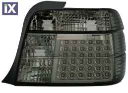 Πίσω φανάρια led για BMW E36 compact  (1991-1999) - φιμέ - σετ 2τμχ.