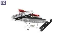 Universal led  φώτα με 8 led - 2τμχ.