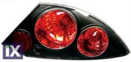 Πίσω φανάρια για Mitsubishi Eclipse (2000-2005) - μαύρα - σετ 2τμχ.