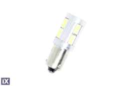 Led λάμπα τύπου BA9S 5W με 10 SMD led - CANBUS εκ διαμέτρου αντίθετα - 1τμχ.