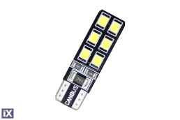 Led λάμπα τύπου Τ10 με 12 led - CANBUS - 1τμχ.