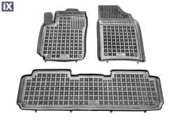 Λαστιχένια πατάκια Rezaw Plast για Citroen Xsara Picasso (2000-2010) - τύπου σκαφάκι - 3τμχ.