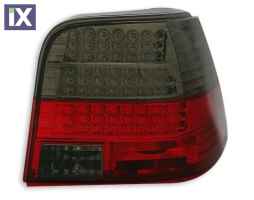 Πίσω φανάρια led  Vw Golf IV - μαύρα - σετ 2τμχ.