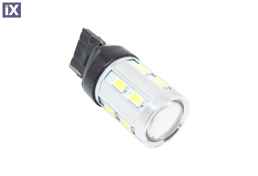 Led λάμπα τύπου Τ20  CANBUS με 16 SMD led και προτζέκτορα 5630 μονού φωτισμού κόκκινη - 1τμχ.