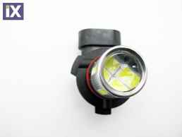 Led λάμπα  H9 με 16 led και προτζέκτορα - 1τμχ.