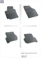 Λαστιχένια πατάκια Frogum για VW Golf 5 plus / Seat Altea (2005-2011) - 4τμχ.