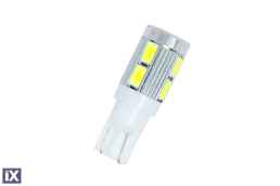 Led λάμπα για 24V τύπου Τ10 5W με 10 led τύπου 5630  - κατάλληλο για φώτα ημέρας - 1τμχ.