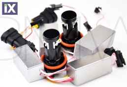 10W led για γνήσια angel eyes για BMW E60 2008+ / E90 2008+ / X6 / E70 X5 2007+  - τύπου H8 - 2τμχ.