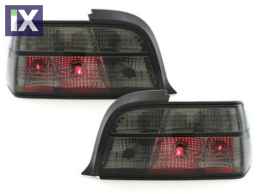 Πίσω φανάρια για BMW E36 (1991-1999) 4d sedan  - φιμέ - σετ 2τμχ.