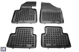 Λαστιχένια πατάκια Rezaw Plast για Hyundai Santa Fe (2012+) - τύπου σκαφάκι - 4τμχ.