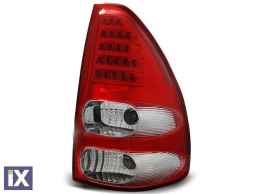 Πίσω φανάρια led για Toyota Land Cruiser 120  (2003-2009) - chrome - σετ 2τμχ.