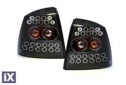 Πίσω φανάρια led για Opel Astra G 3/5 πορτο  (1998-2004) - μαύρα - σετ 2τμχ.