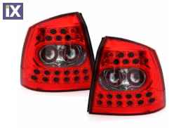 Πίσω φανάρια led για Opel Astra G 3/5 πορτο  (1998-2004) κόκκινα - σετ 2τμχ.