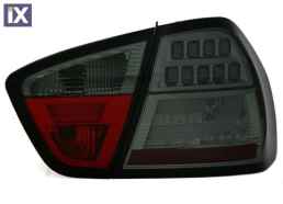 Πίσω φανάρια led για BMW E90 (2003-2007) -  φιμέ - σετ 2τμχ.